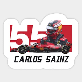 Carlos Sainz 55 Sticker